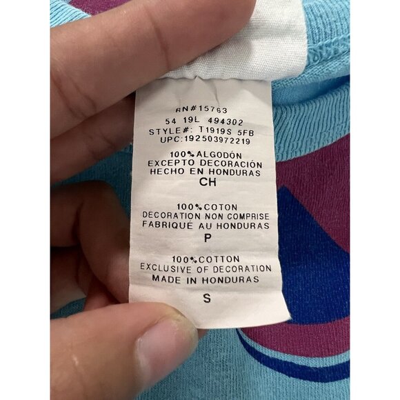 Champion Shirt Mens Size Small Heritage All-Over Script Spellout Logo Preppy - Picture 7 of 8